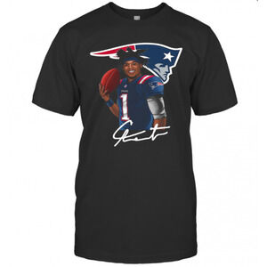 New England Patriots Cam Newton Signature T-Shirt